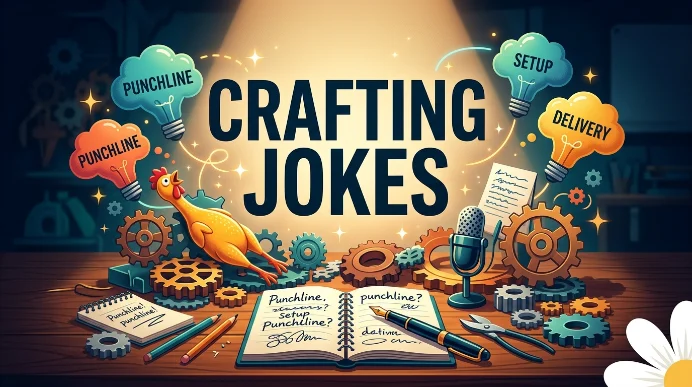 Crafting jokes with jokes generator