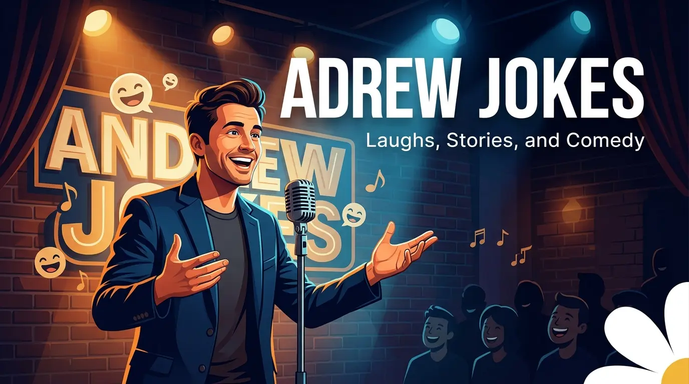 Hilarious andrew jokes with jokes generator