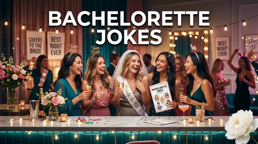 Hilarious bachelotette jokes with jokes generator