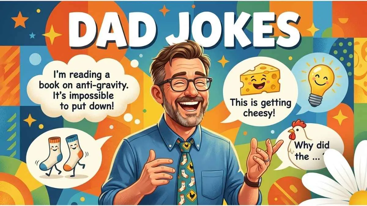 Hilarious dad jokes with jokes generator