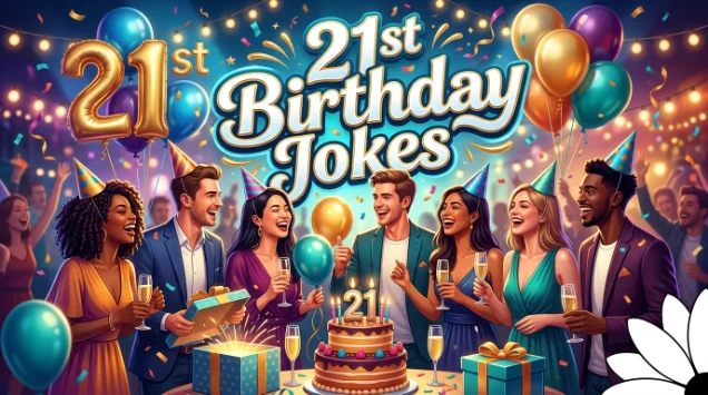 21st birthday jokes with jokes generator