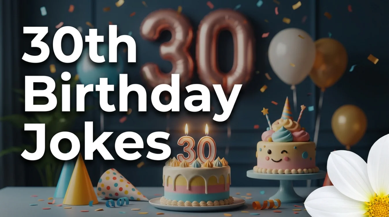 30th birthday jokes with jokes generator