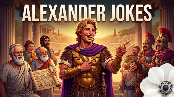 Alexander jokes with jokes generator