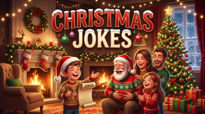Christmas jokes with jokes generator
