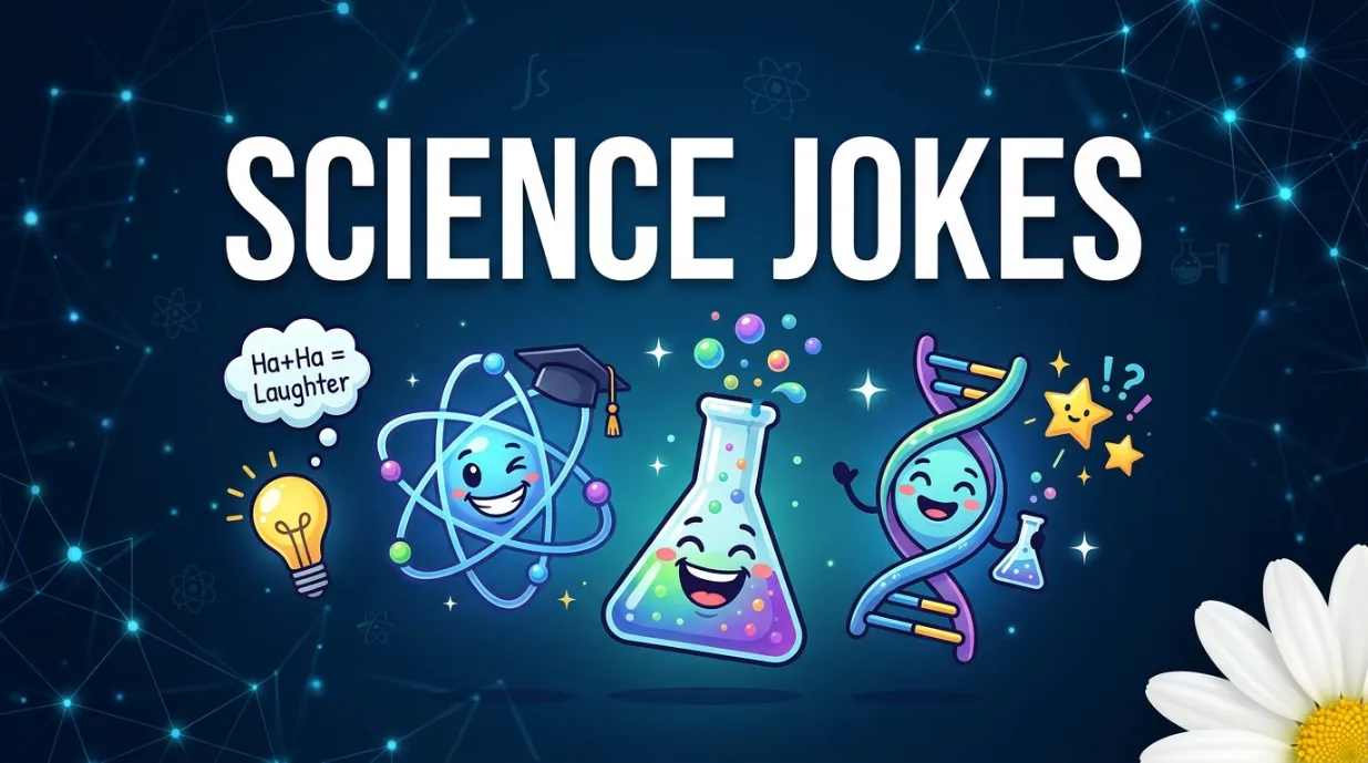 Science jokes with jokes generator