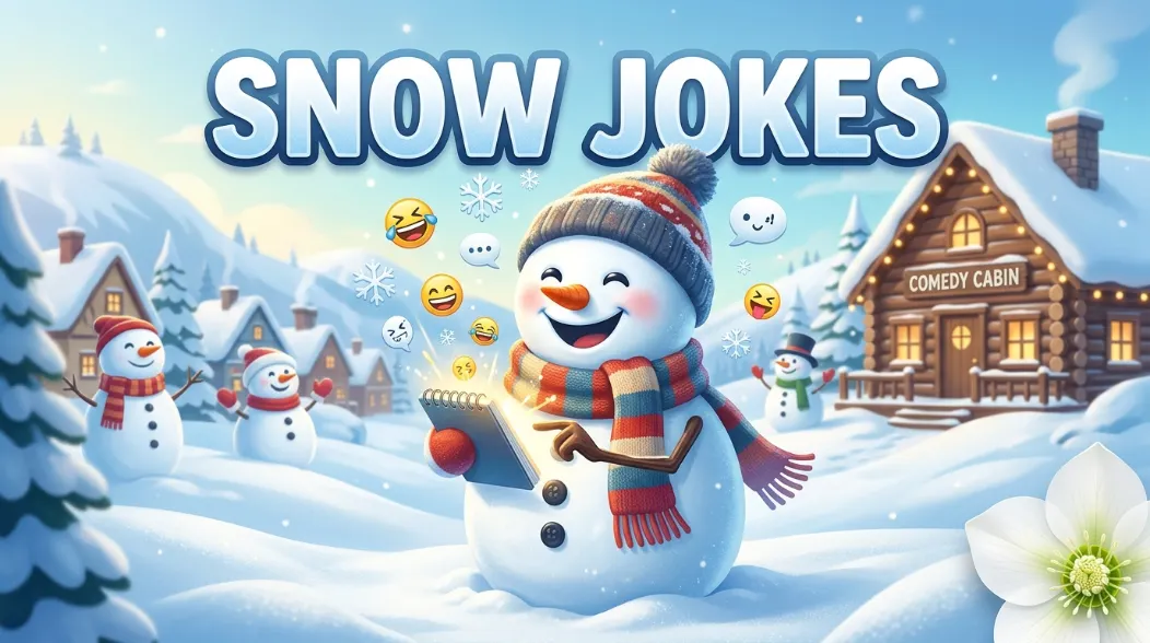 Snow jokes with jokes generator