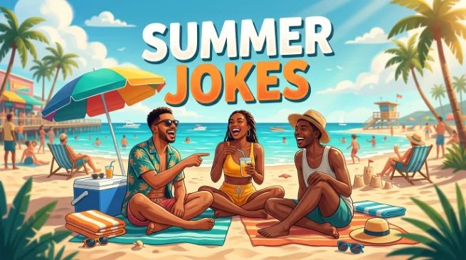 Summer jokes with jokes generator