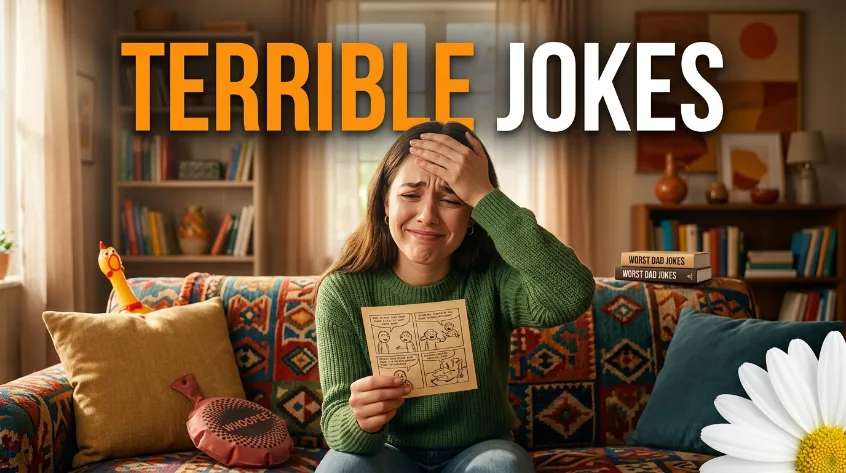 Terrible jokes with jokes generator