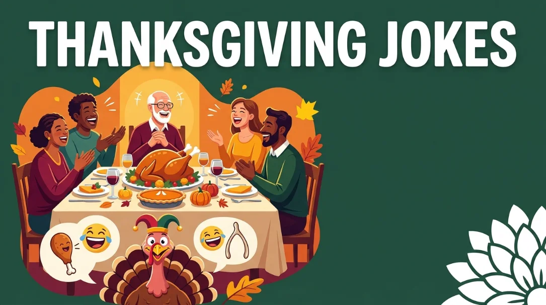 Thanksgiving jokes with jokes generator