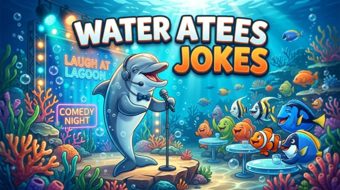 Water jokes with jokes generator