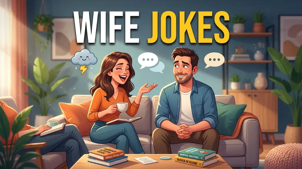 Wife jokes with jokes generator