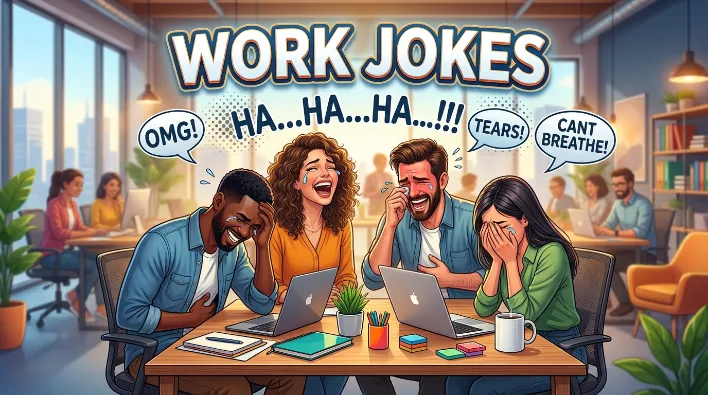 Work jokes with jokes generator